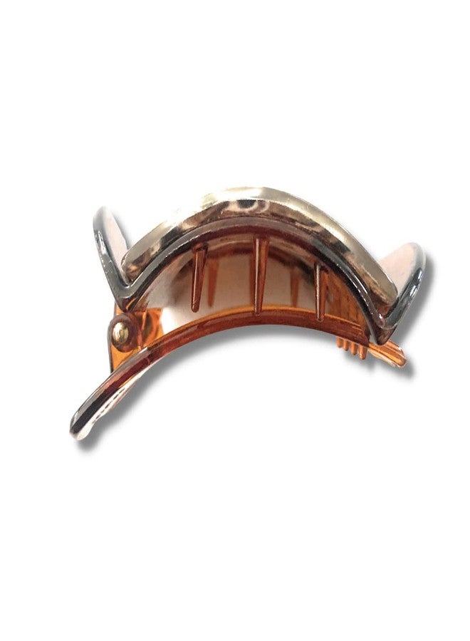 Mia Super Clamp Jaw Clamp Hair Clip Barrette Strong Hair Accessory for Women, Teens, Students, Updos, French Twists - Medium Size Tortoise Floral - Image 3
