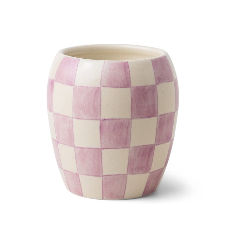 Paddywax Checkmate Artisan HandPoured Scented Candle 11Ounce Lavender Mimosa