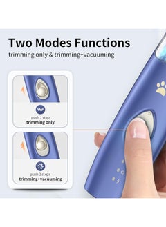 ENSSU Vacuum Led Pet Hair Clipper Pet feet Hair Trimmer Grooming Tool Dog Shaver Buttocks Ears Eyes Hair - pzsku/Z60A859637609BF824EF0Z/45/_/1708948848/123be005-8712-455c-8a1f-0a53247b7c45