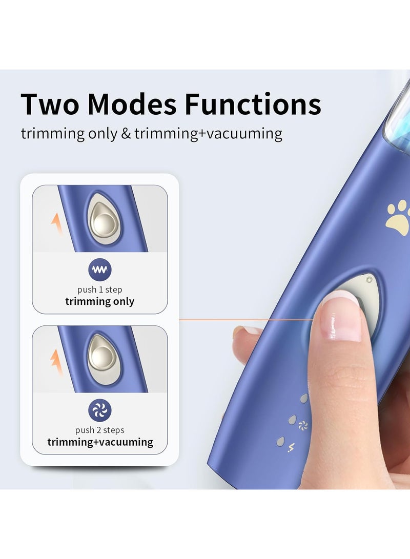 ENSSU ENSSU Vacuum Led Pet Hair Clipper Pet feet Hair Trimmer Grooming Tool Dog Shaver Buttocks Ears Eyes Hair - Image 5