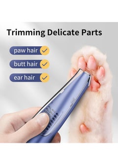 ENSSU Vacuum Led Pet Hair Clipper Pet feet Hair Trimmer Grooming Tool Dog Shaver Buttocks Ears Eyes Hair - pzsku/Z60A859637609BF824EF0Z/45/_/1727432549/e53250a1-da59-4401-9622-82b09f36aa85