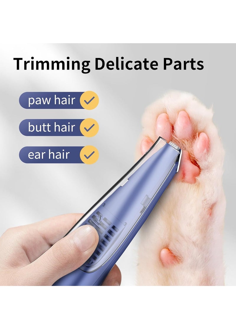 ENSSU ENSSU Vacuum Led Pet Hair Clipper Pet feet Hair Trimmer Grooming Tool Dog Shaver Buttocks Ears Eyes Hair - Image 2