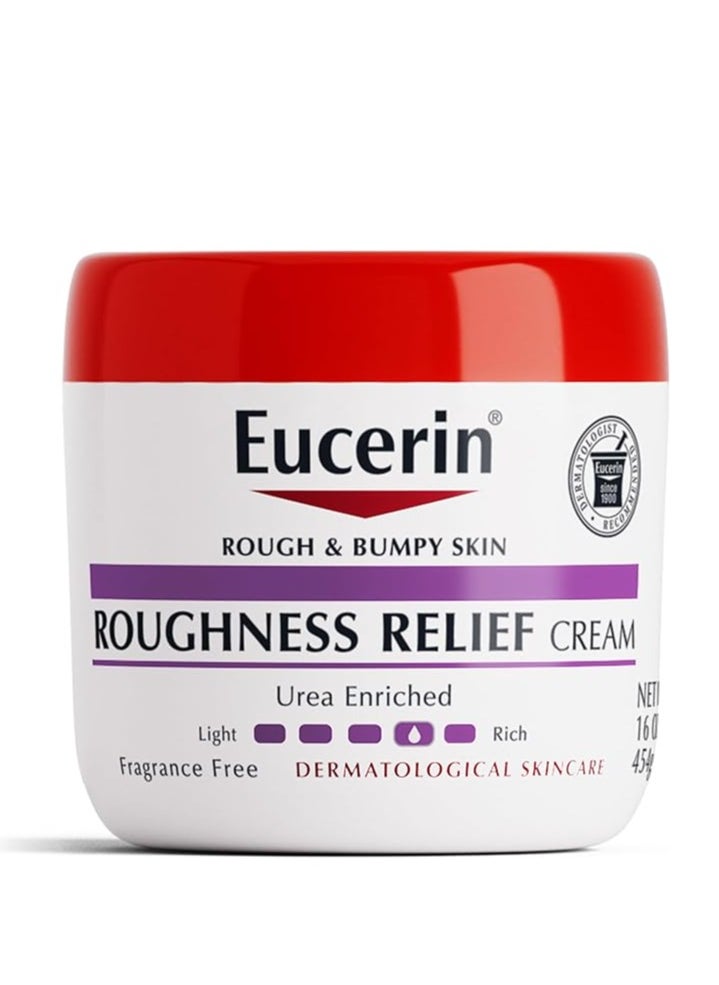 Eucerin Eucerin Roughness Relief Cream, Fragrance Free, 16 oz 454 g  - Image 1