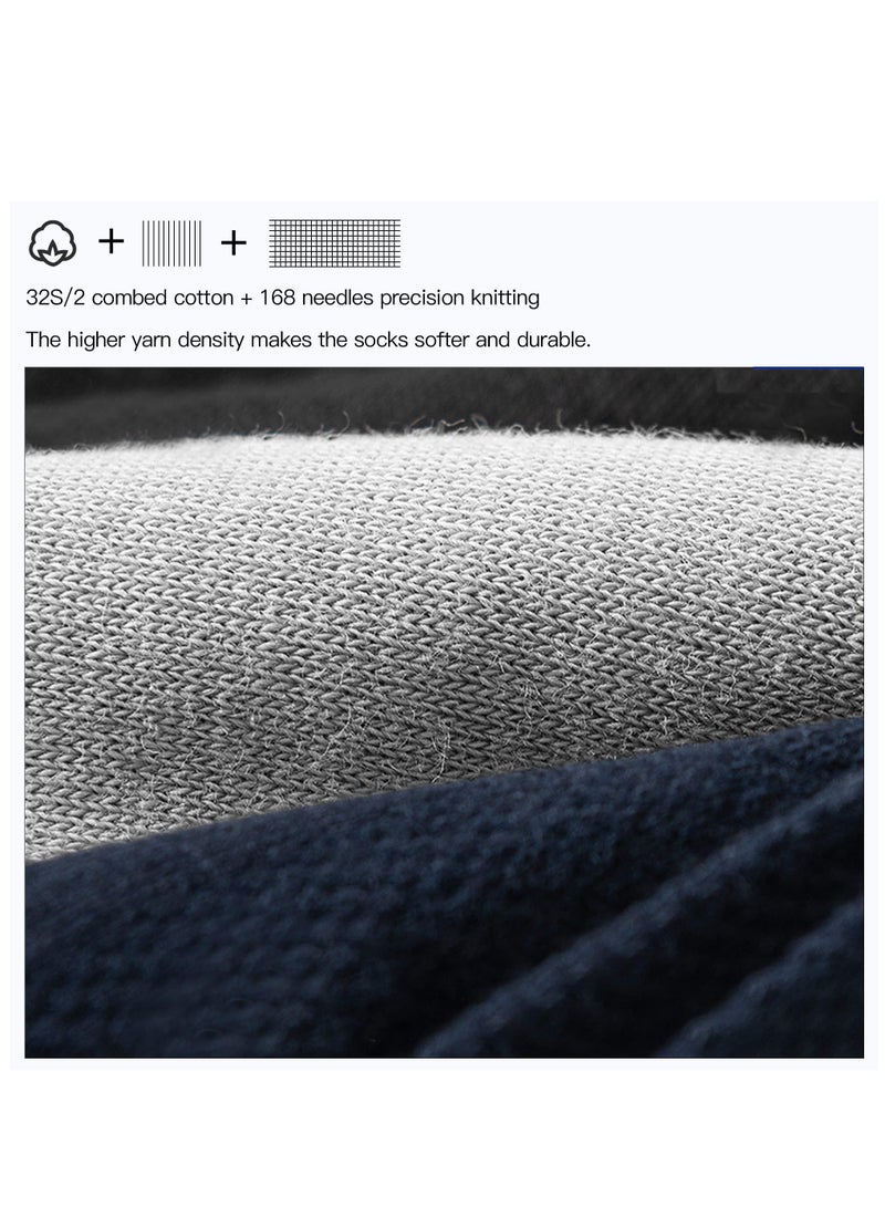 الرجال الجوارب غير مرئية ، 8 أزواج من الرجال الكاحل الجوارب الرياضية ، الرجال والنساء غير مرئية الجوارب القطنية منخفضة التهوية أعلى بطانة الجوارب ، زلة الشريط سيليكون ، الاتحاد الأوروبي 38-43 - Image 5