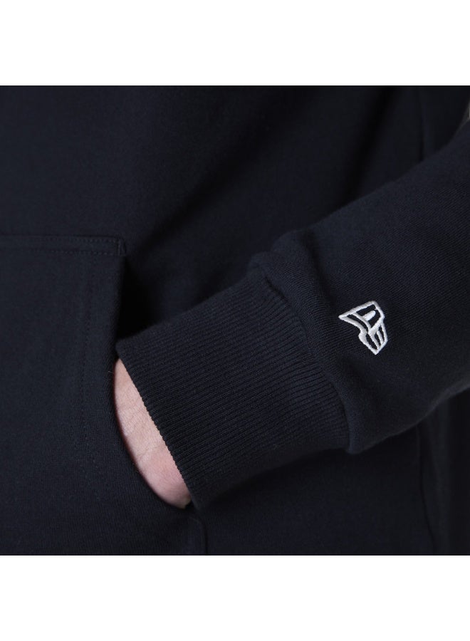 NEW ERA NE SCRIPT HOODIE NEWERA  BLK - Image 2