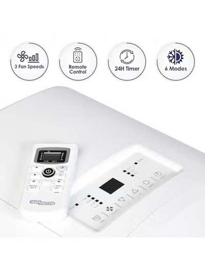 SUPER GENERAL 1.5 Ton Portable Air Conditioner, 18000 BTU, 24h Timer, Powerful Cooling, Low Noise - SGP184T3 White - Image 3