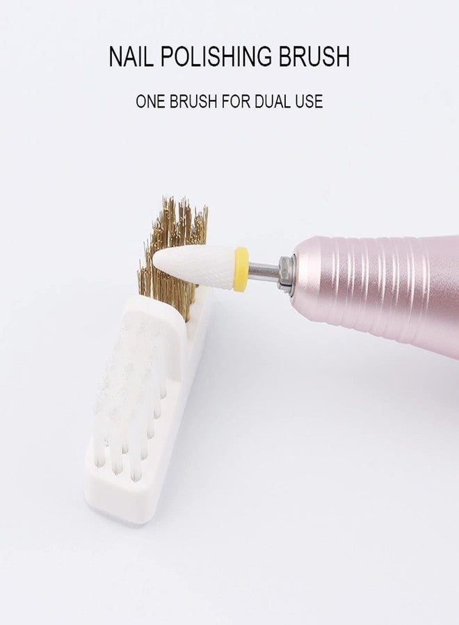 TEONEI Nail Drill Bit Wire Cleaner Brush, Nail Art Cleaner Tool for Salon or Home Use, 3Pcs - Image 4