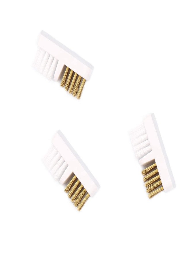 TEONEI Nail Drill Bit Wire Cleaner Brush, Nail Art Cleaner Tool for Salon or Home Use, 3Pcs - Image 1