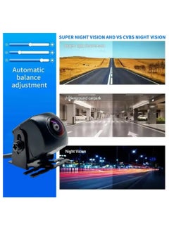 SHEZA STAR Universal Rear View Camera, AHD Backup Camera for Car, Stainless Bracket License Plate Backup Camera,IP69 Waterproof 145° Reverse, Back Up Camera for Cars,RV,SUV  - Image 2