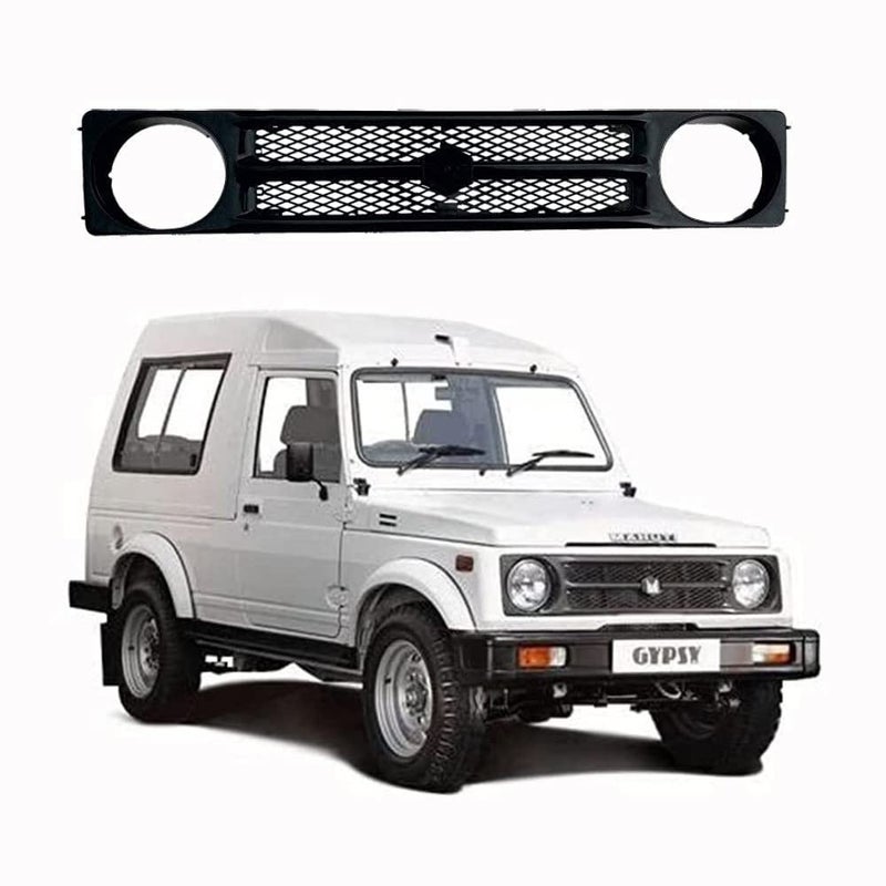 WheelCore ABS Plastic O.E.M Type Front Grill Suitable for Maruti Gypsy King - Image 1
