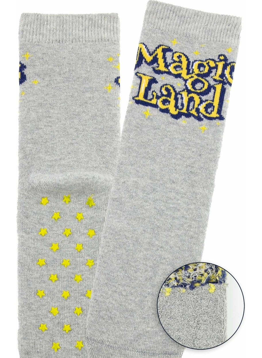 Bross 3 Star Non-Slip Sole Towel Children's Socks  - Image 5