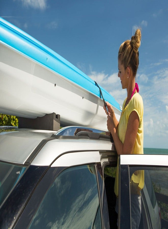 Pelican Boats - Universal Kayak & SUP Car-Top Roof Carrier Kit - PS0481-3 - Fits Vehicles - Heavy Duty & Safe - Image 4