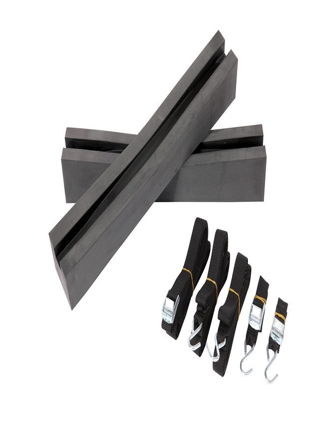 Pelican Boats - Universal Kayak & SUP Car-Top Roof Carrier Kit - PS0481-3 - Fits Vehicles - Heavy Duty & Safe - Image 1