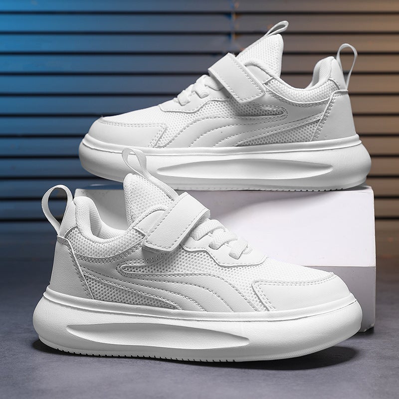 Mesh Sneakers Lightweight Flexible Sole Walking Shoes For Kids Indoor And Outdoor Activities - Image 2