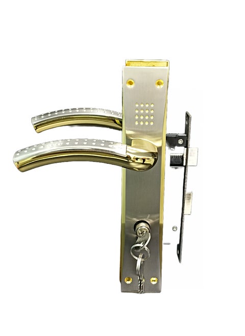 Robustline Door Handle Full Set With Cylinder And Lock Body