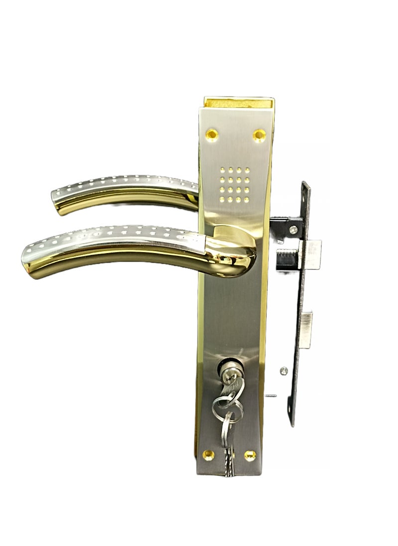 Robustline Door Handle Full Set With Cylinder And Lock Body