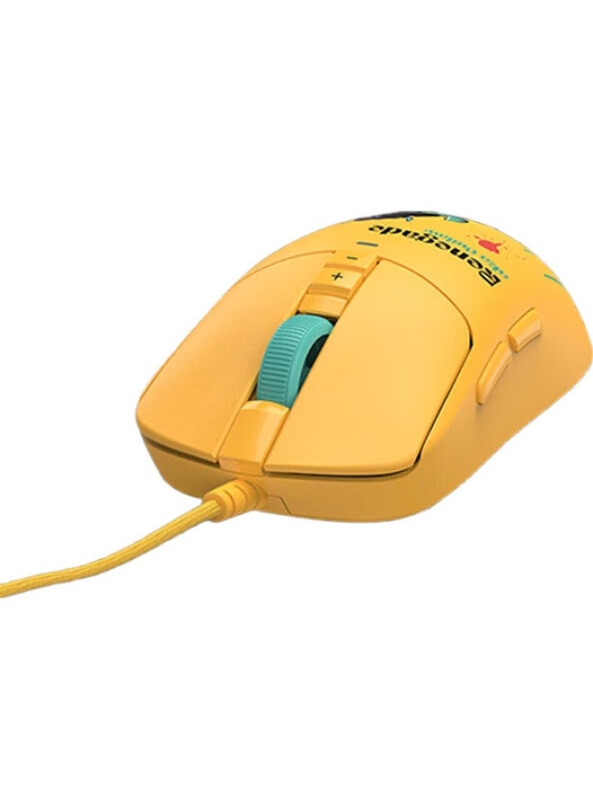 A4TECH Es72 Ultra Wired Gaming Mouse, Wild Tribe Jade Kylin Lightweight Fps Pubg Cs Computer Peripheral E-Sports Mouse, Reverse Explorer - Image 1