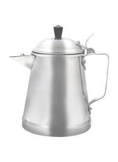 AL SANIDI Aluminum milk pot, Indian coffee pot, Silver, Size 13 Cm  - Image 2
