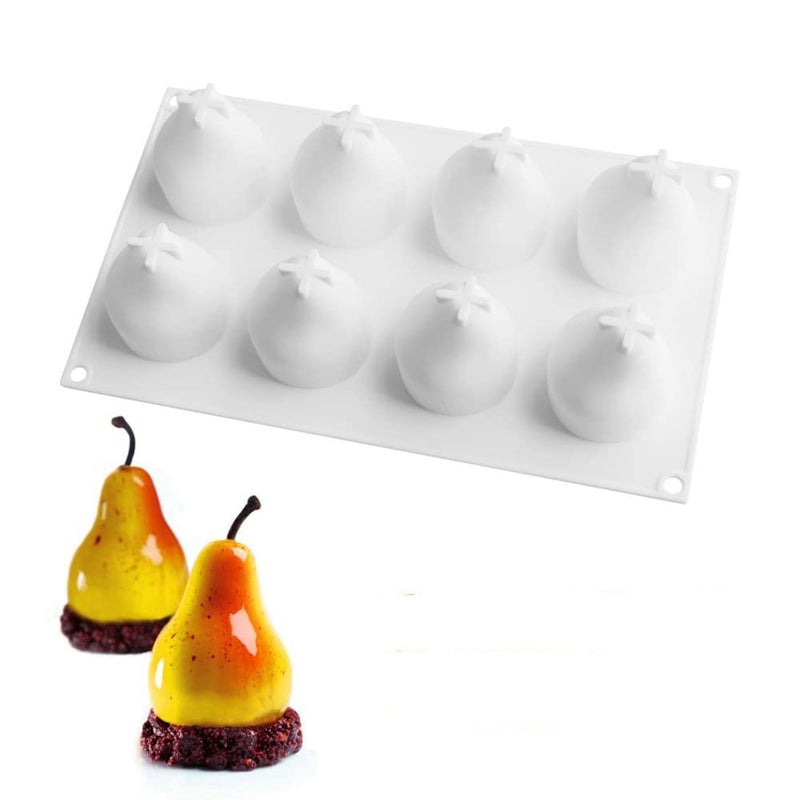 Silicone Mold Dessert Silicone Cake Mold For Baking Fondant Mould Fruit Shape Sugar Candy Jelly Bakeware Chocolates Mould Pear E_1168x684x32 inch