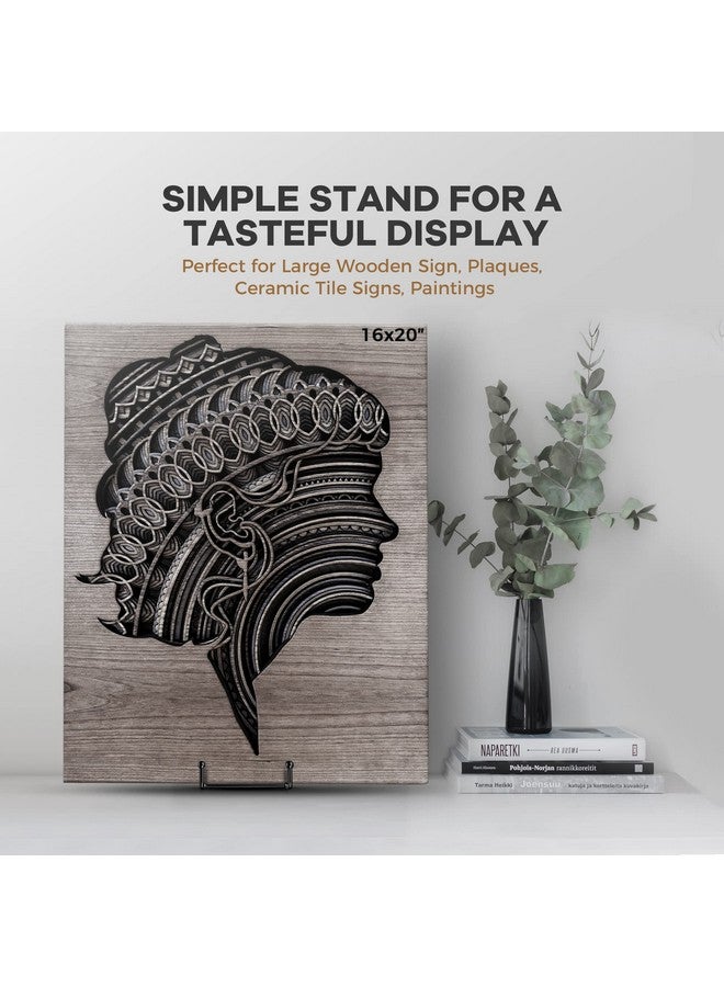 TRLife TR-LIFE Plate Stands/Holder for Display, 8 Inch, Large, Metal Frame for Picture, Decorative Platter, Book, Photo Easel (2 Pack) - Image 4