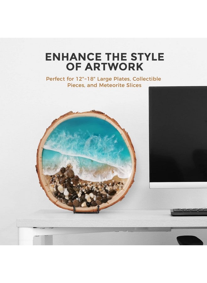 TRLife TR-LIFE Plate Stands/Holder for Display, 8 Inch, Large, Metal Frame for Picture, Decorative Platter, Book, Photo Easel (2 Pack) - Image 5