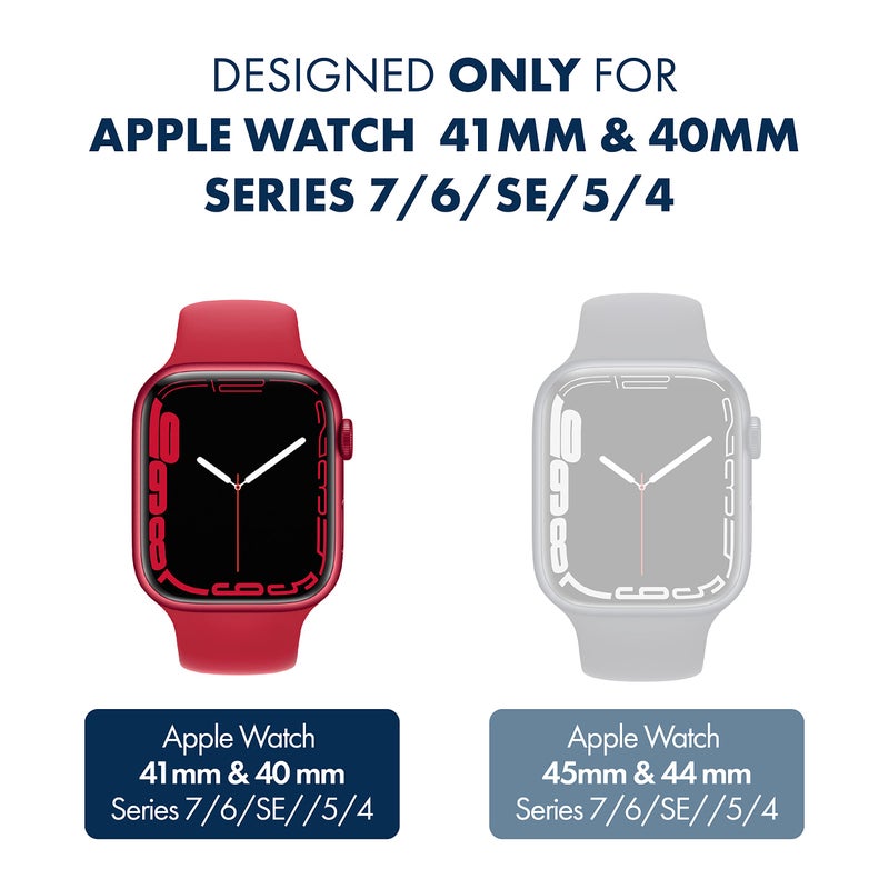 ArmorSuit 6 Pack DRY-Shield Screen Protector for Apple Watch Series 7 41mm & Series 6/SE/5/4 40mm Dry Installation HD Clear TPU Film - Image 2