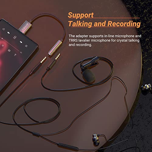 Cubilux USB C Headphone Adapter [96KHz/24bit DAC] Compatible with iPhone 17/16/15 Pro Max, iPad Pro 13/12.9/11, iPad Air 13/11, iPad 11/10, Type C to 3.5mm Audio Dongle - Image 5