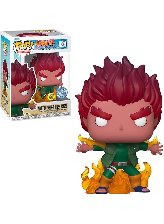 فانكو بوب Naruto Shippuden Might Guy ثمانية بوابات داخلية تتوهج في الظلام - Image 1