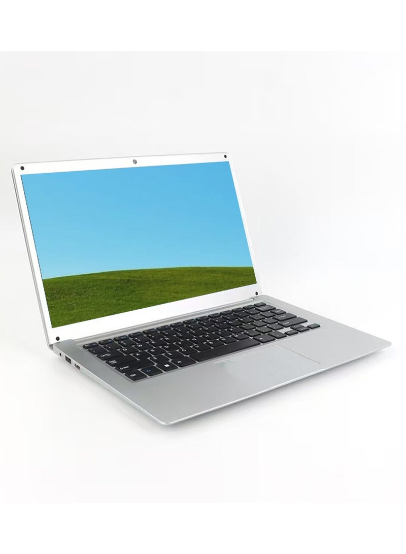 Laptop With 14 Inch Display, Celeron J3455 Processor/6GB RAM/256GB SSD/Intel HD Graphics/Windows 10 English/Arabic Silver-Black - Image 3