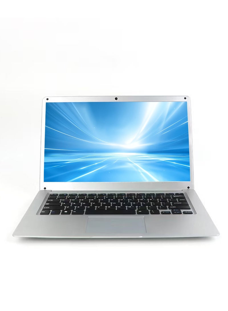 Laptop With 14 Inch Display, Celeron J3455 Processor/6GB RAM/256GB SSD/Intel HD Graphics/Windows 10 English/Arabic Silver-Black - Image 1
