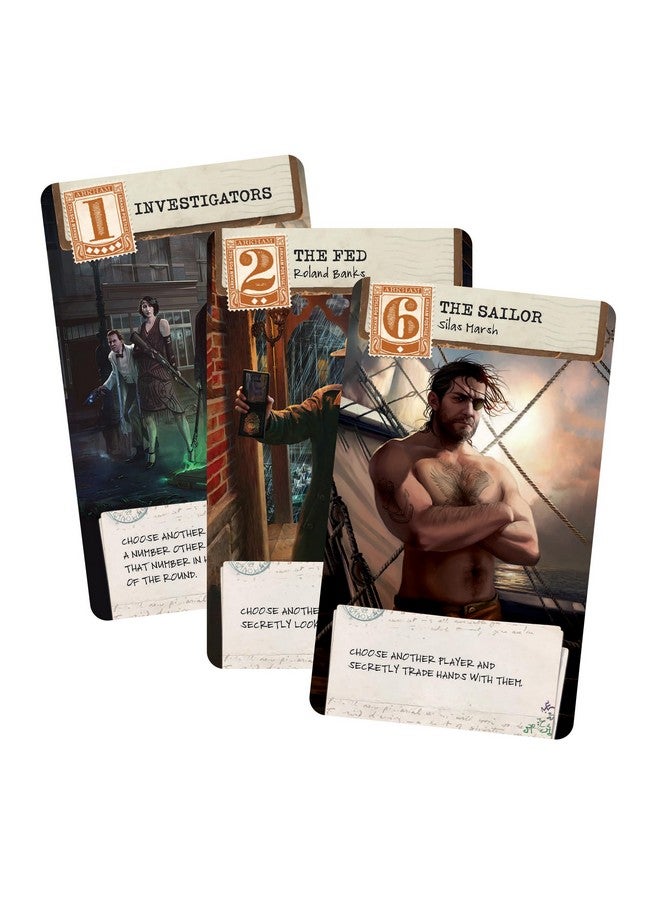 Z-Man Games Z-Man Games Arkham Horror: Lovecraft Letter Card Game - Strategy Game Based on Award-Winning Love Letter, Suspenseful Deduction Game for Kids & Adults, Ages 14+, 2-6 Players, 20 Min Playtime, Made  - Image 2