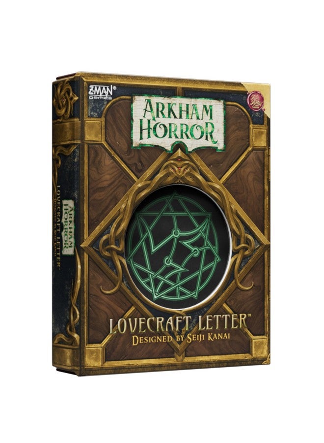 Z-Man Games Z-Man Games Arkham Horror: Lovecraft Letter Card Game - Strategy Game Based on Award-Winning Love Letter, Suspenseful Deduction Game for Kids & Adults, Ages 14+, 2-6 Players, 20 Min Playtime, Made  - Image 1