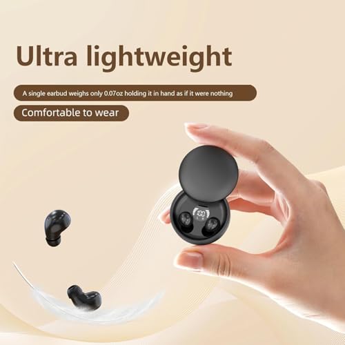 INSONIXN SK26 Sleep Earbuds for Sleeping, Wireless Bluetooth Earphone, Smallest Tiny Earbuds Hidden Headphones, White - Image 5