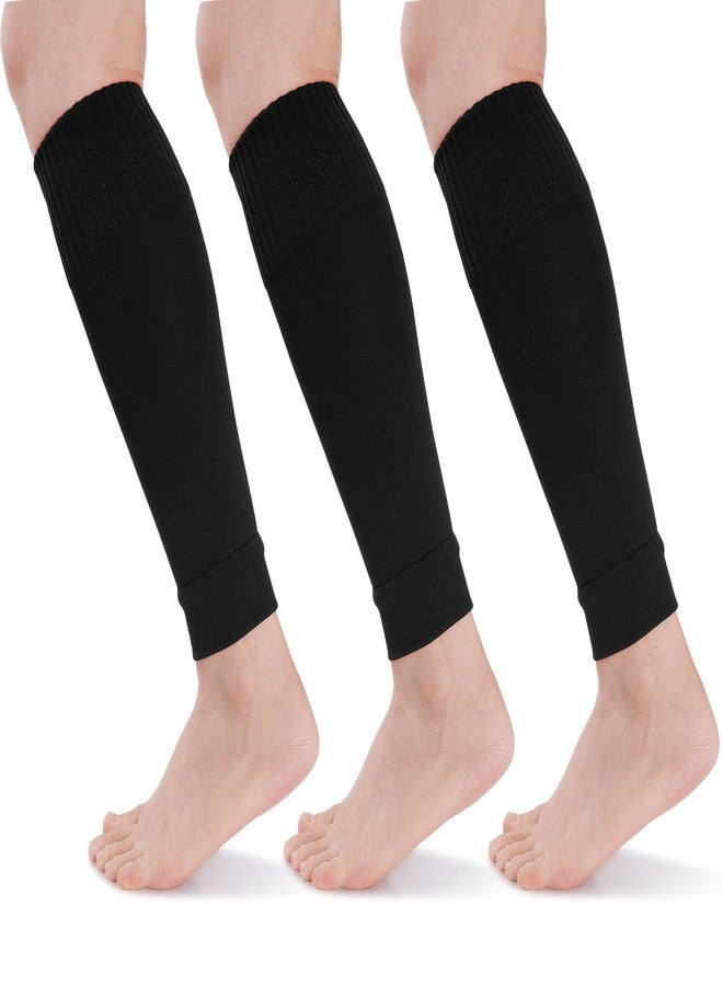 Dxhycc 3 Pairs Kid Soccer Socks Soccer Leg Sleeves Socks Athletic Socks for Youth Boys Girls Football Baseball Softball Rugby - Image 2