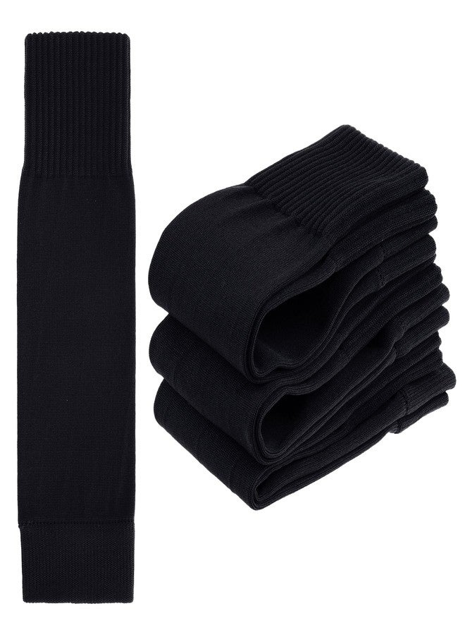 Dxhycc 3 Pairs Kid Soccer Socks Soccer Leg Sleeves Socks Athletic Socks for Youth Boys Girls Football Baseball Softball Rugby - Image 5