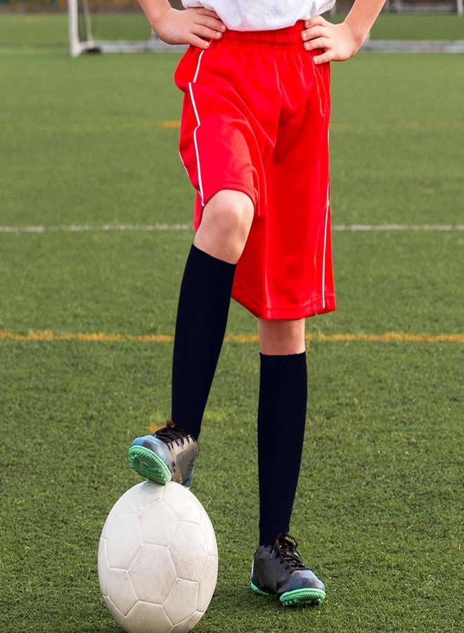 Dxhycc 3 Pairs Kid Soccer Socks Soccer Leg Sleeves Socks Athletic Socks for Youth Boys Girls Football Baseball Softball Rugby - Image 3