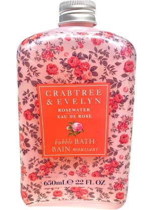 Crabtree & Evelyn Crabtree  Evelyn Rosewater Bubble Bath Shower Gel 219 oz 