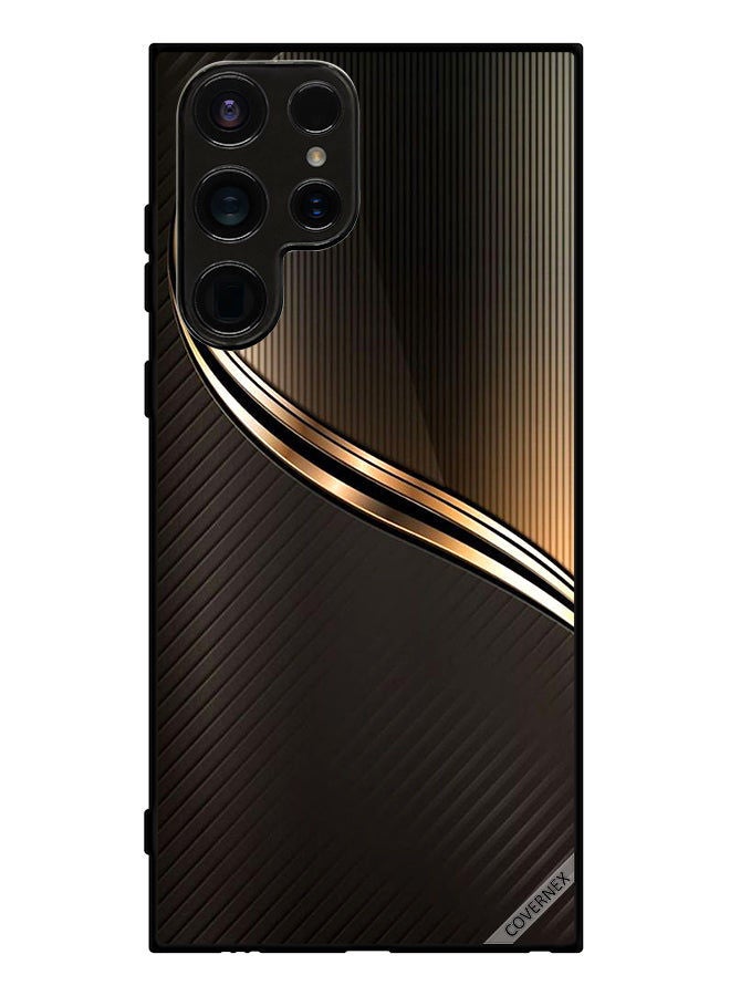 Covernex Protective Case Cover For Samsung Galaxy S23 Ultra Steel Pattern - Image 1