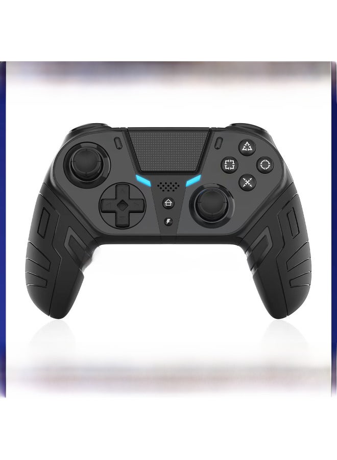 Private Model Ps4 Game Handle Body Sense Vibration One-button Connection Macro Programming Wireless Bluetooth Mobile Phone/pc/ps4 Handle-Product Color:Black - Image 2