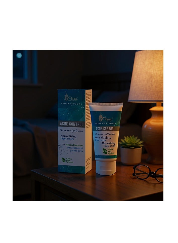 أفا اكني كنترول بروفيشنال كريم ليلي لتوازن البشرة 50 مل - Image 3