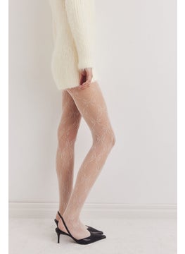 H&M Patterned Fishnet Tights  - Image 1