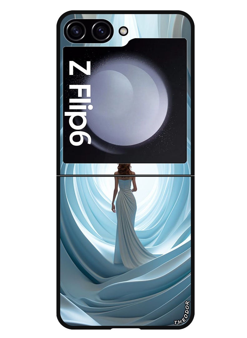 Theodor Protective Case Anti Scratch Shock Proof Bumper Cover For Samsung Galaxy Z Flip 6 Women 1 - Image 1