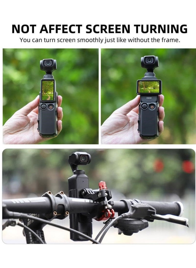 Generic - Expansion Adapter For DJI Osmo Pocket 3 Multi-functional Expansion Protective Case Portable Accessories for DJI Osmo Pocket 3 - Image 1