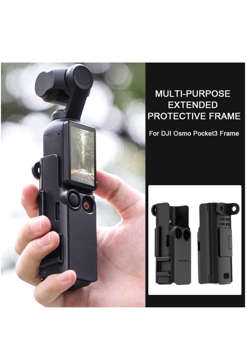 Generic Expansion Adapter For DJI Osmo Pocket 3 Multi-functional Expansion Protective Case Portable Accessories for DJI Osmo Pocket 3  - Image 4