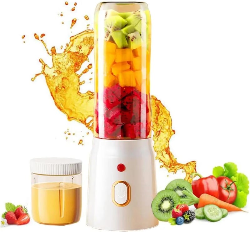 Qlect Portable Blender For Smoothie And Juices : Powerful 45 Watts Juicer Blender that Can Crush Ice too | Juicer Machine With 2200 Mah Rechargeable Battery-Smoothie Blender With Built In 500 ML Jar - Image 1
