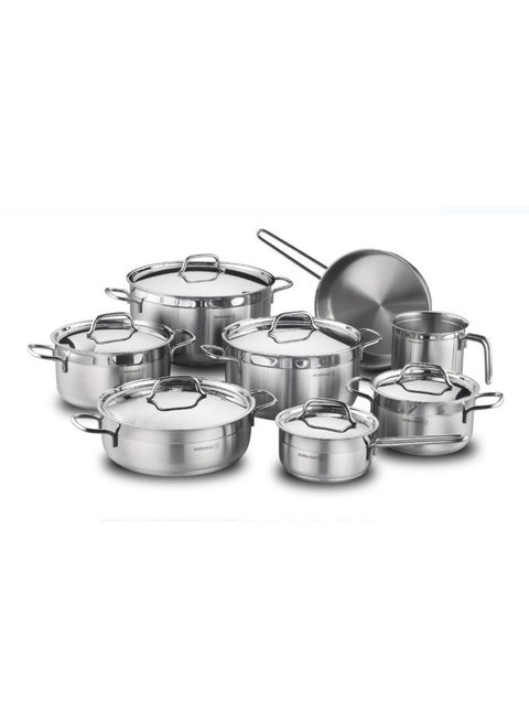 14 Pieces Alpha Stainless Steel Cookware Set