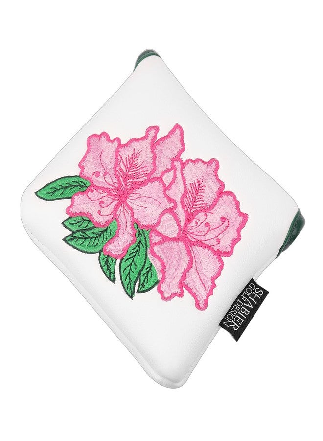 SHABIER Golf Large Mallet Putter Headcover with Flower Design for Golf Putter Club - Image 5