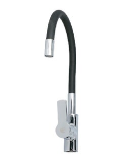 دايم ال سطح جبل صنبور المطبخ خلاط الأسود والفضي DIM-K408  - Image 2