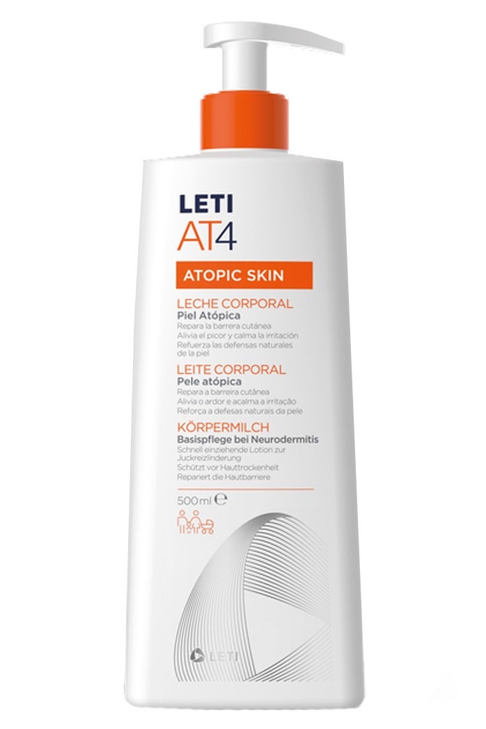 Leti Letiat4 Atopic Skin Body Milk 500ml - Image 1