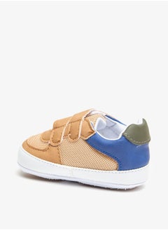 Barefeet Colourblock Booties with Hook and Loop Closure  - Image 2
